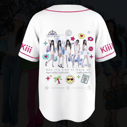 WhyKiiikiii Album Kiiikiii Baseball Jersey Gift For Fans