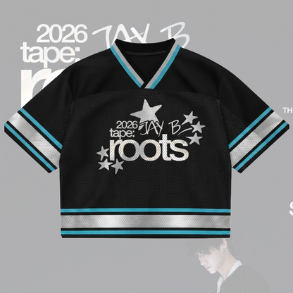 GOT7 Jay B  Tape Roots Tour Mixed Mesh Jersey Gift For Fans