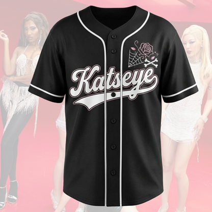 Feral The Wildworld Tour Katseye Y2K Pink Pop Baseballtrikot Geschenk für Fans