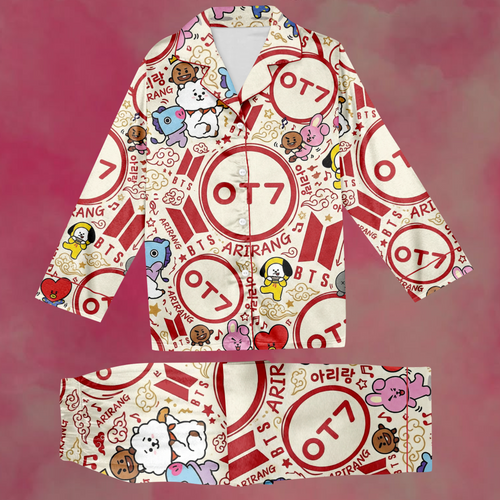Arirang Album BTS OT7 Pajama Set
