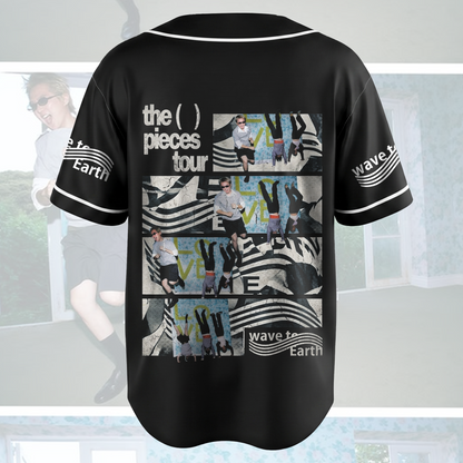 Bad Piece  Wave to Earth The Pieces Tour Baseball Jersey Fan Edition