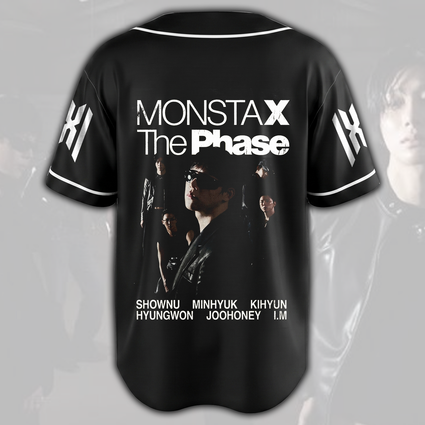 Cinematic Monsta X The Phase Nexus Baseball Jersey Fan Edtition