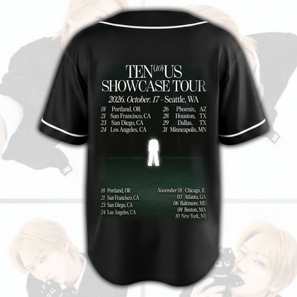 Commemorative TEN 10 US Showcase Tour Jersey Top Fan Gifts