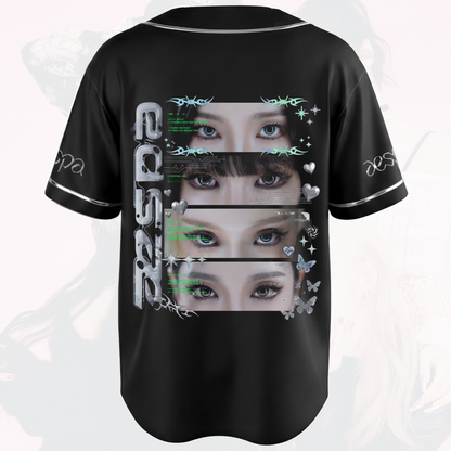 Aespa SYNK Complexity Tour Baseball Jersey MY Concert Outfit Shirt