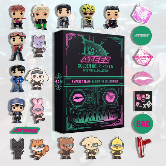 ATEEZ Golden Hour Part 5  Day One Of Coming Back Journey 2D Blind Box