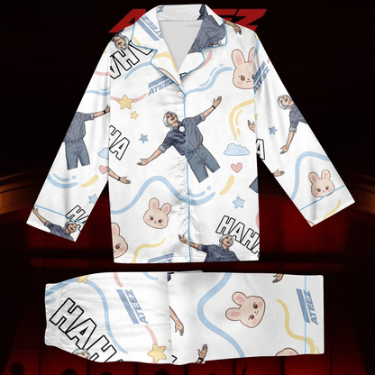 Ateez Seonghwa HAHA Pajama Set