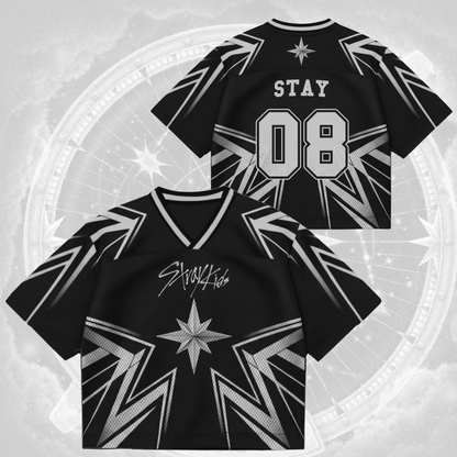 Stray Kids Star Mixed Mesh Jersey Gift For Lovers