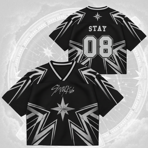 Stray Kids Star Mixed Mesh Jersey Gift For Lovers