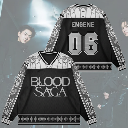 The Vanishing Sin Blood Saga Enhypen World Tour Mesh Splicing Long Sleeve