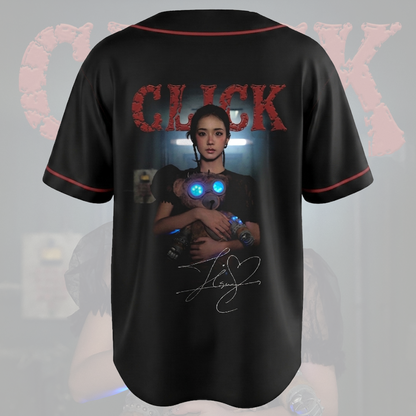 Blackpink Jisoo Click Signature Baseball Jersey Gift For Fans