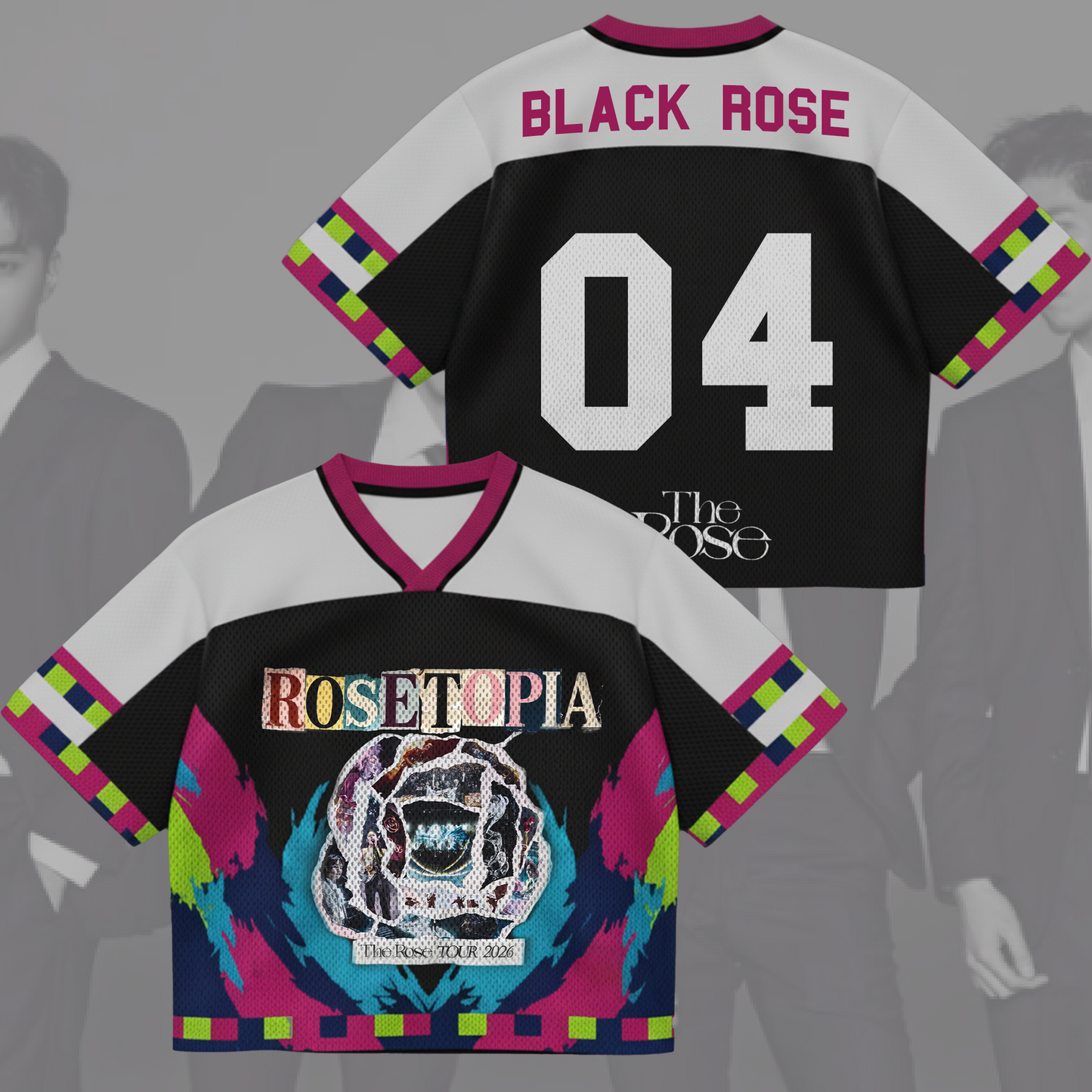 Rosetopia The Rose 2026 World Tour Mixed Mesh Jersey