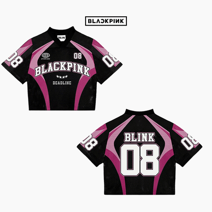 BlackPink Mixed Mesh Jersey Football Vesion In Your Area