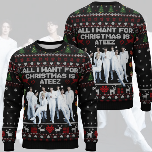 All I Want For Christmas is Atezz Ugly Sweater