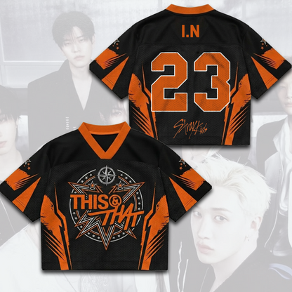 Energetic Stray Kids This That Album Mixed Mesh Jersey Perfect Fan Gift