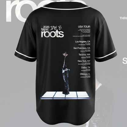 GOT7 Jay B Roots Tour Baseball Jersey Gift For Fans