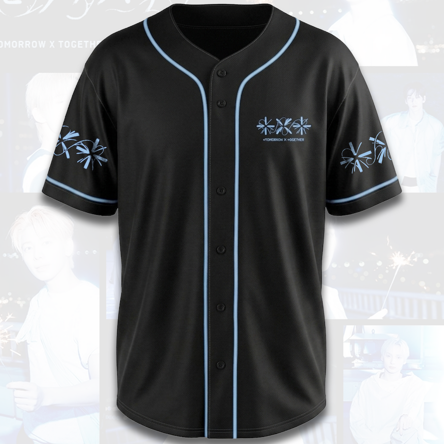 TXT Setsuna Hanabi Album Baseball Jersey Gift For Fans
