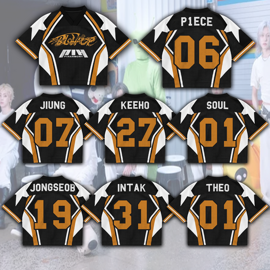 P1harmony Blow Up The Final Mission Mixed Mesh Jersey Gift For Fans