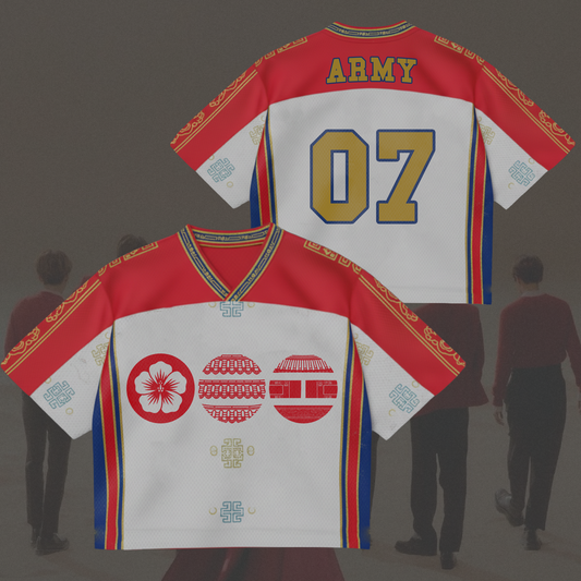The Great Heritage Arirang Album Mixed Mesh Jersey Gifts For Lovers