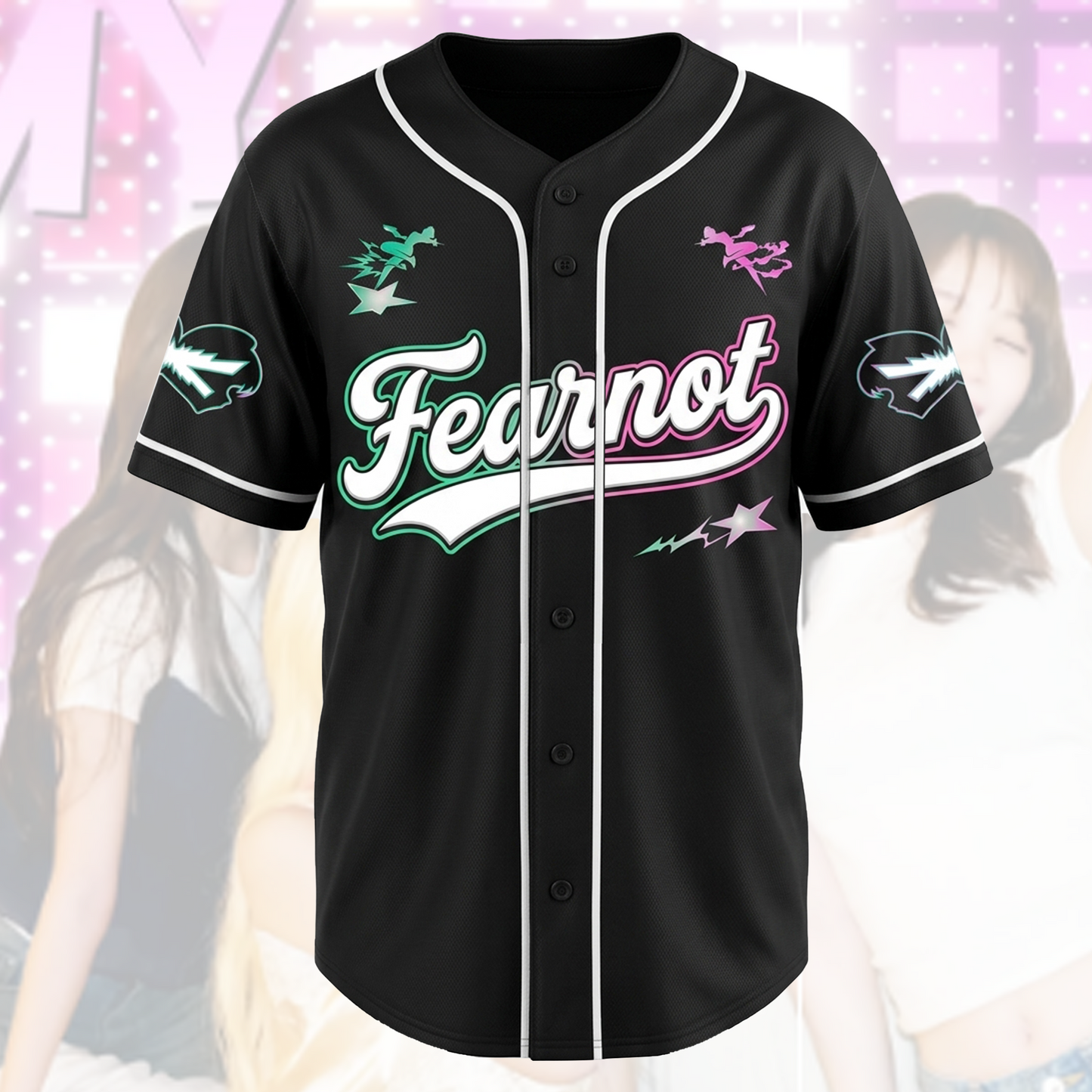 Le Sserafim Made My Night Baseball Jersey  Pureflow Fan Edition