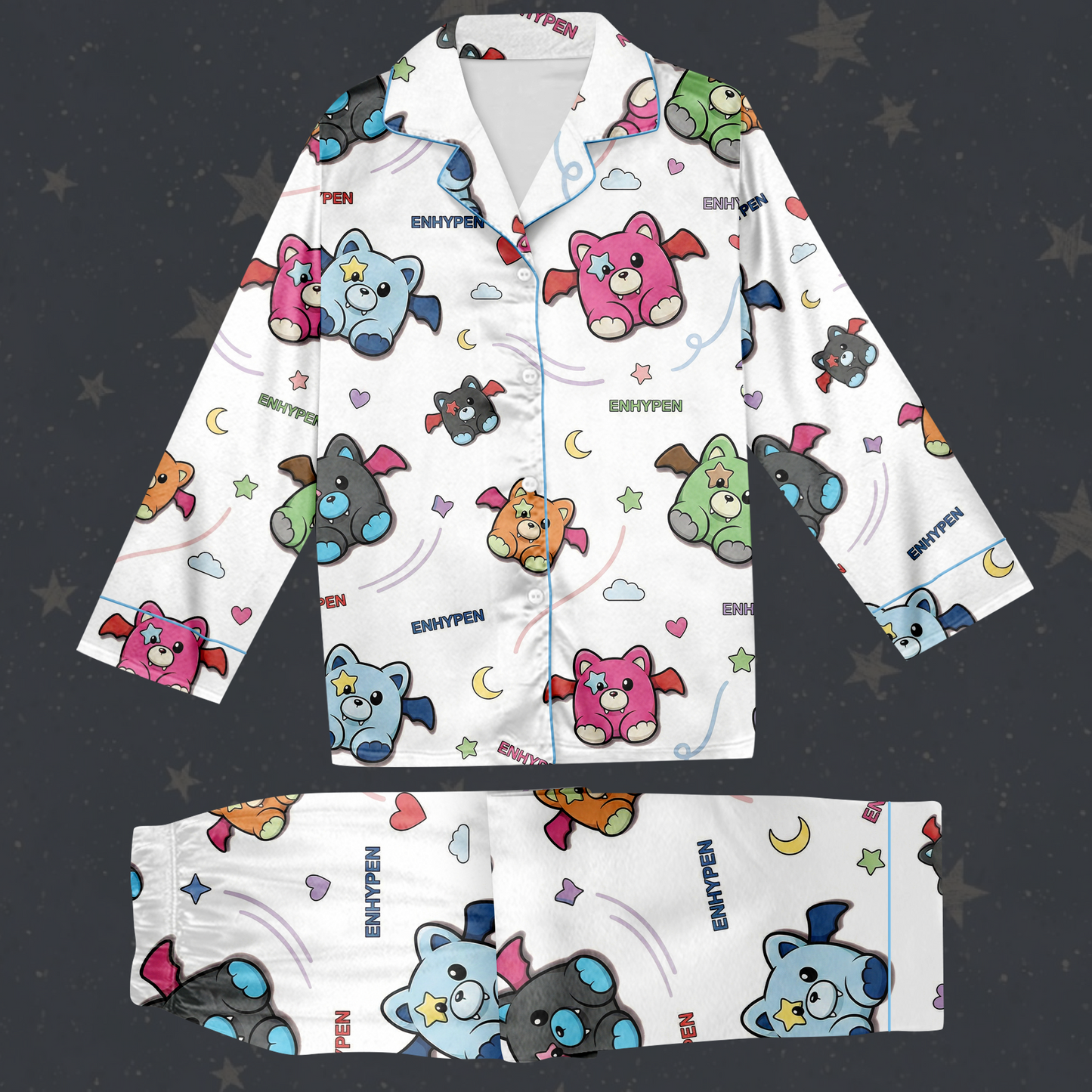 Charming Enhypen Vamp Voice Pajama Set Gift For Fans