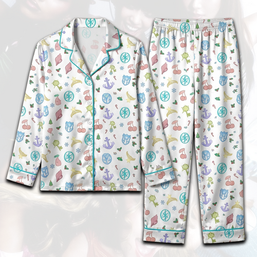 Katseye Christmas Cute Pajama Set Gift For Fans