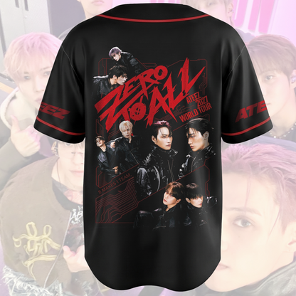 Ateez Golden Hour Teil 5 Albumkonzept Konzert Baseballtrikot Fan-Edition