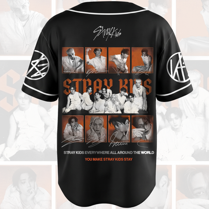 Stray Kids This That Album Jersey Run It World Tour Outfit Gift For Fans