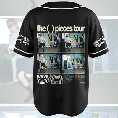 Wave to Earth The Pieces Tour Baseball Jersey Bad Piece Gift For Fans