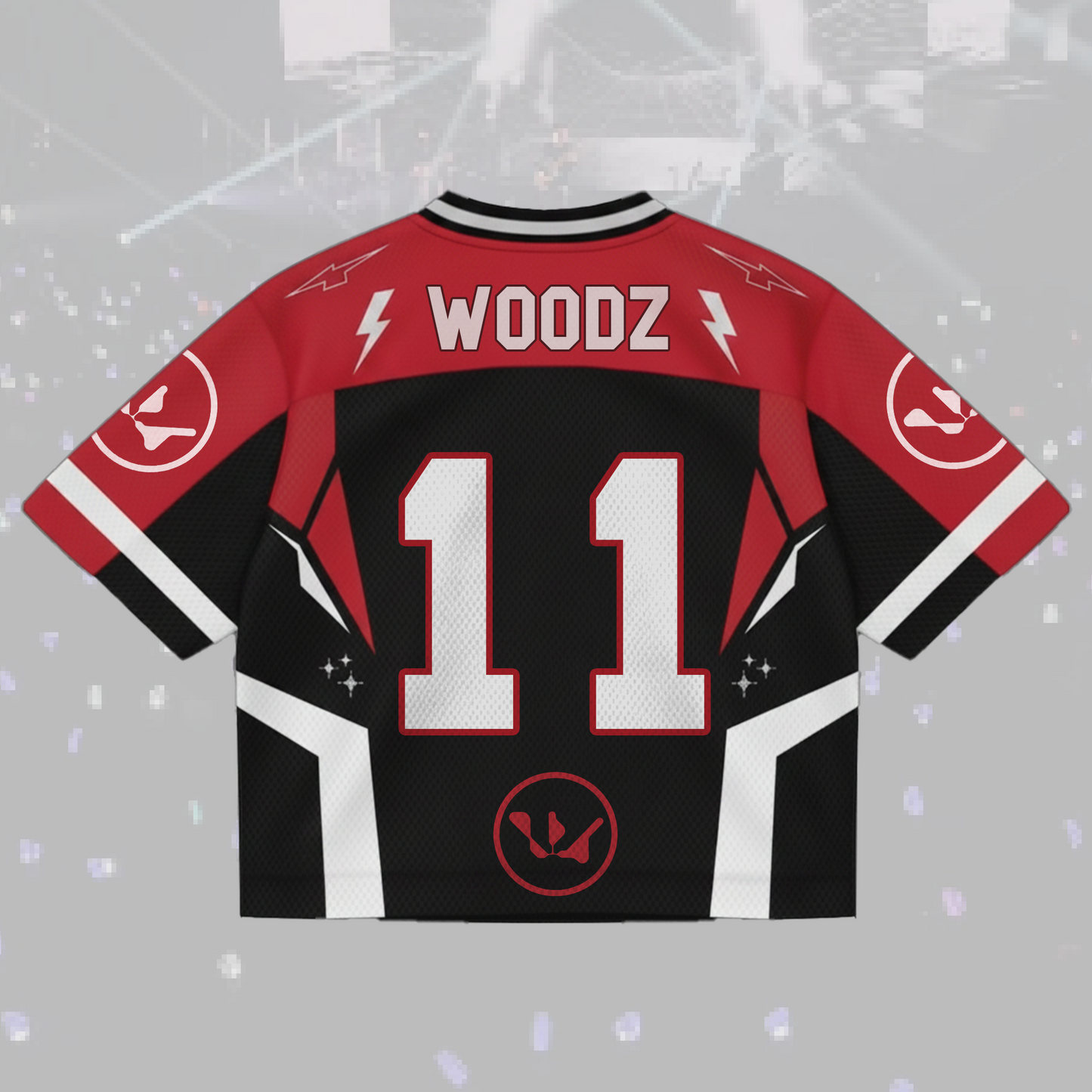 Sporty Archive 1  Woodz World Tour Mixed Mesh Jersey