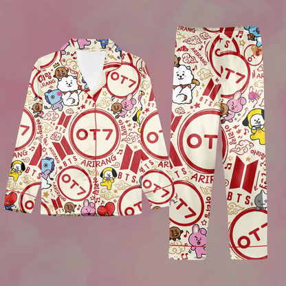 Arirang Album BTS OT7 Pajama Set