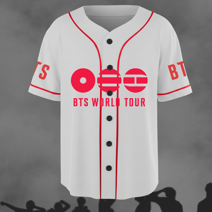 Historic BTS Comeback Concert World Tour Baseball Jersey