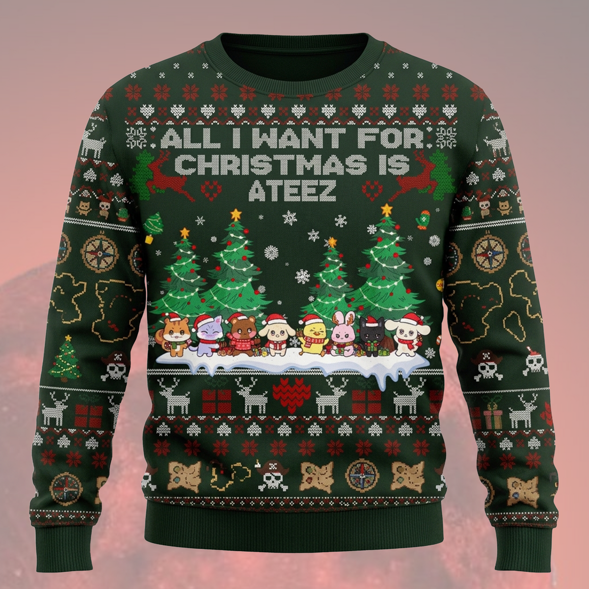 Alles, was ich mir zu Weihnachten wünsche, ist der Twice Ugly Sweater