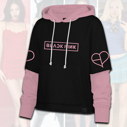 BLACKPINK In Your Area World Tour Pink Pop Shortstop Hoodie Gift For Fans