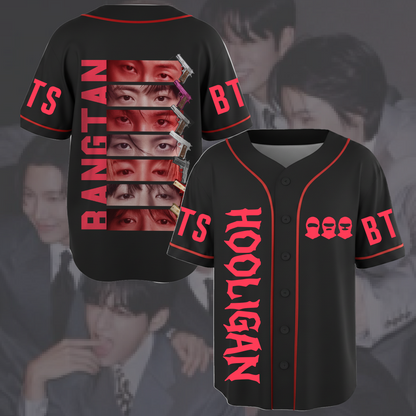 The Midnight Heart Thieves Hooligan BTS Baseball Jersey Gifts For Lovers