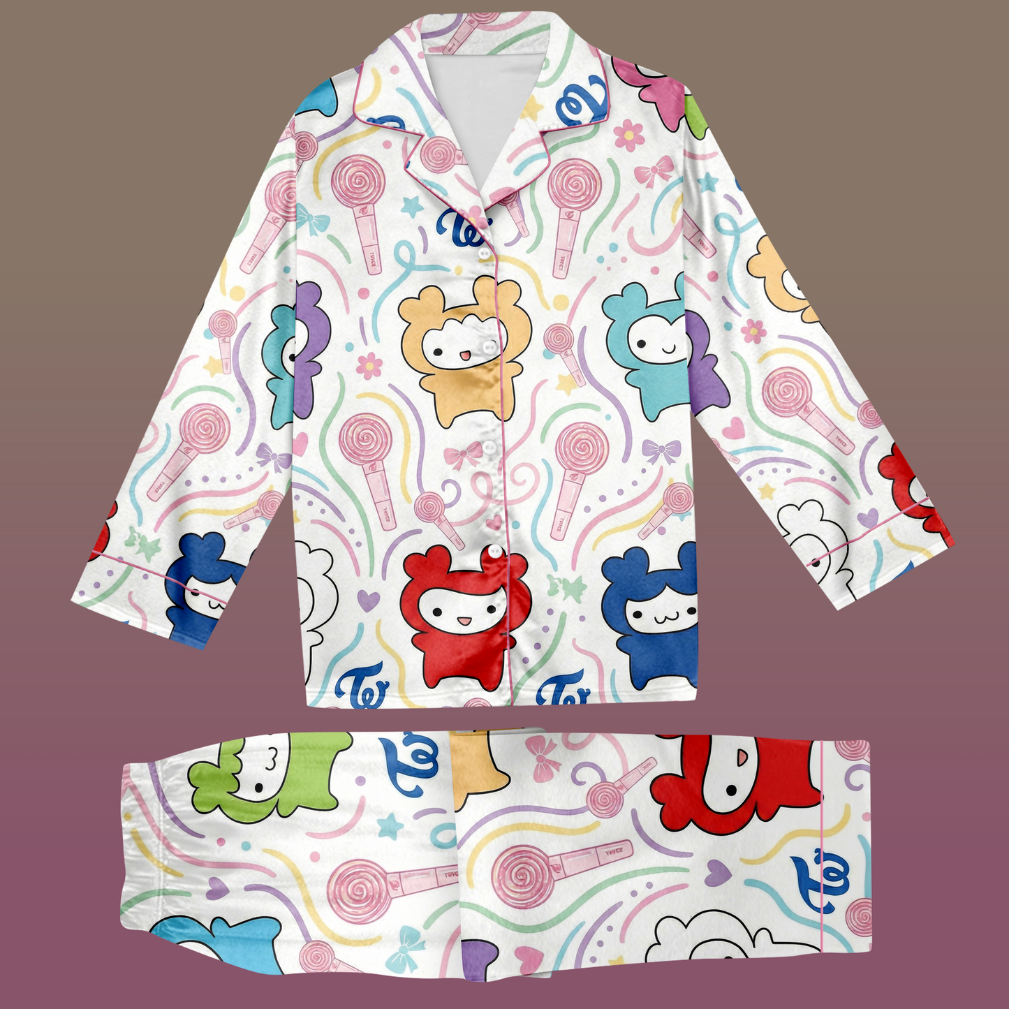 Whimsical Twice Pajama Set