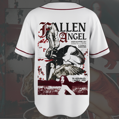 Retro Blackpink Jennie Fallen Angle Baseball Jersey Gift For Fans