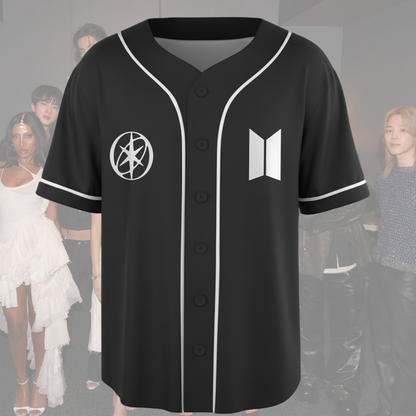 BTS x Katseye Family Concept Baseball Jersey Fan Edition