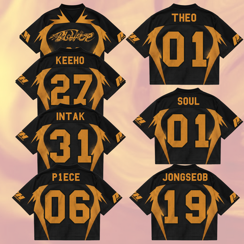 CreepEye Horror Haven P1harmony Mesh-Trikot Fan-Edition