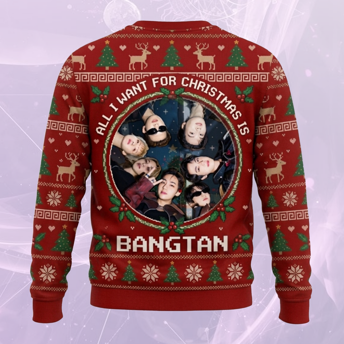 Alles, was ich mir zu Weihnachten wünsche, ist ein hässlicher BTS-Weihnachtspullover