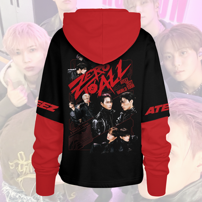 Ateez In Your Fantasy Shortstop Hoodie Geschenk für Fans