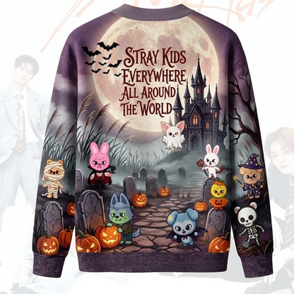 Stray Kids SKZOO Haunted Castle Halloween Cardigan Gifts For Stay