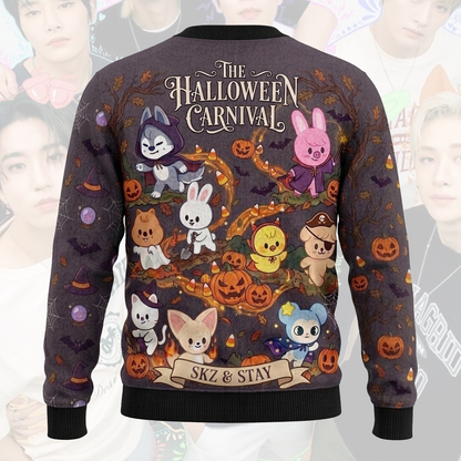 Stray Kids SKZOO Witchy Magic Halloween Cardigan Gift For Stay