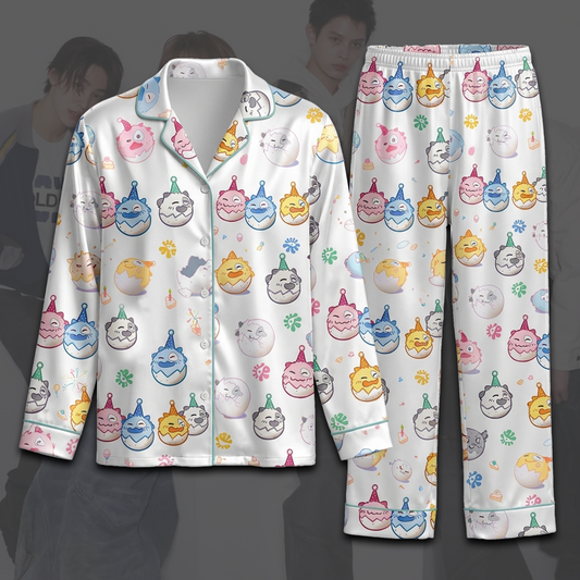 Chic Cortis Ball Happy KATSEYE Pyjama-Set Geschenk für Coers