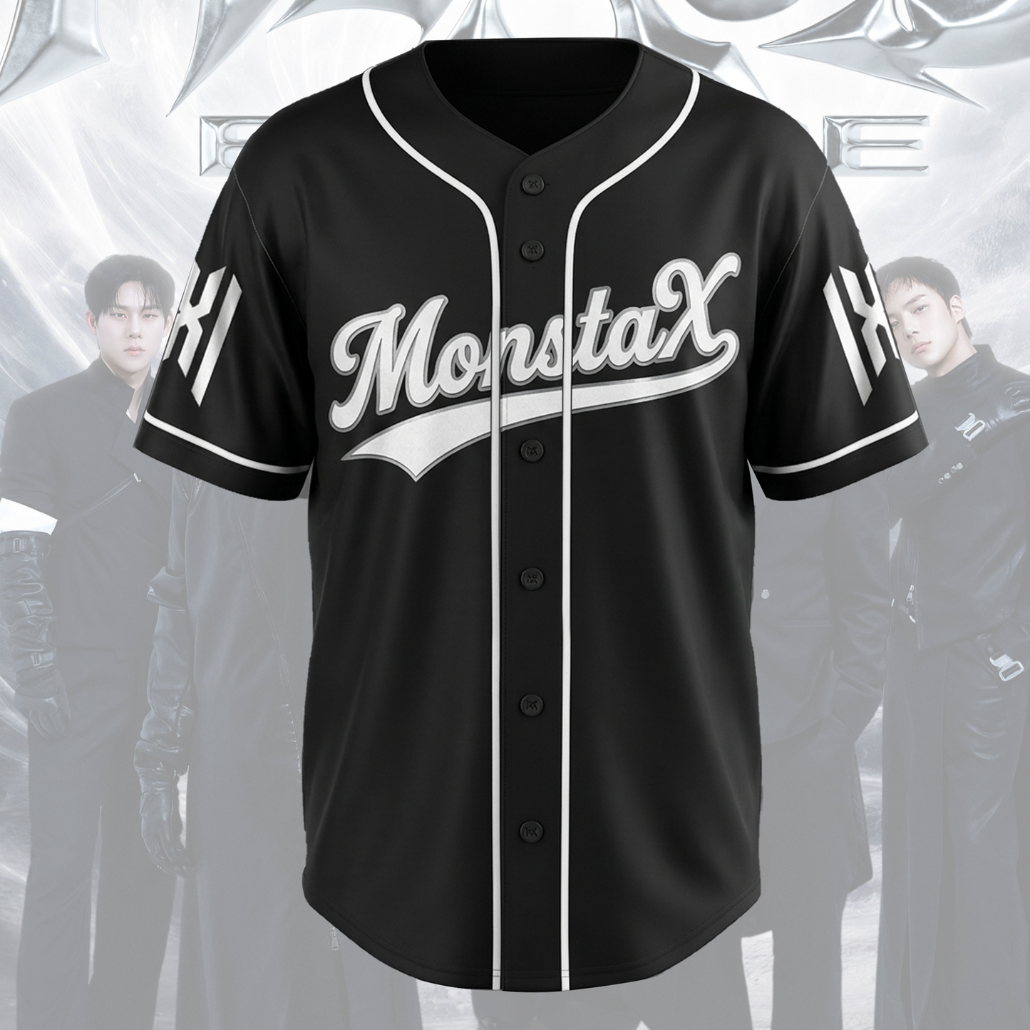 Retro The X MonstaX Nexus Encore World Tour Baseball Jersey Fan Edition
