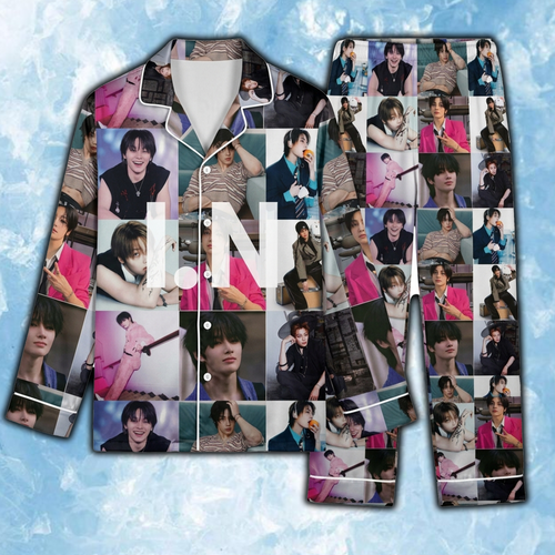 Stray Kids Spooky Stay Day Skzoo Schlafanzug-Set Geschenk für Fans