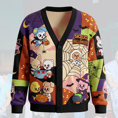 SKZOO Halloween Spooky Cute Cardigan for STAY