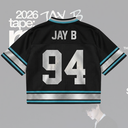 GOT7 Jay B  Tape Roots Tour Mixed Mesh Jersey Gift For Fans