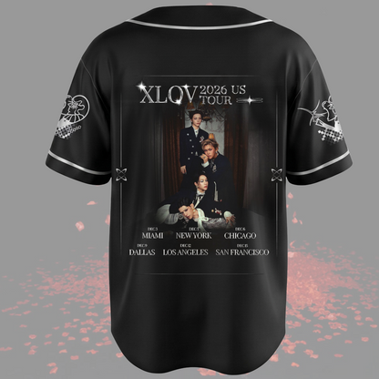 XLov 2026 US Tour Baseball Jersey Concert Outfit Gift For EVOL
