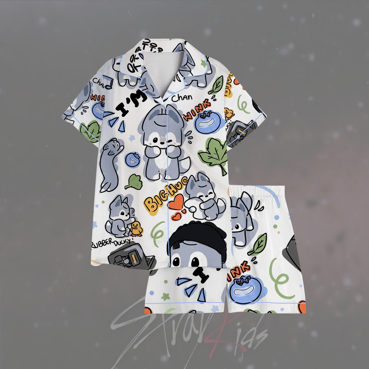 Stray Kids Bang Chan Skzoo Pajama Set