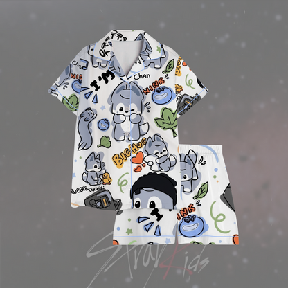 Stray Kids Bang Chan Skzoo Pajama Set